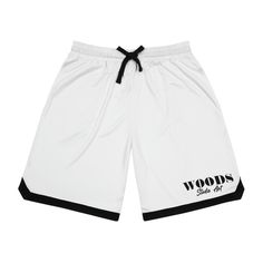 Made with 100% moisture-wicking polyester, these graphic basketball shorts remain lightweight and keep you dry whether it's time to shoot some hoops or enjoy a day out under the hot sun. - Material: 100% moisture-wicking polyester - Standard fit - Two side pockets Casual Basketball Bottoms For Summer, Casual Summer Basketball Bottoms, Cotton Athletic Shorts For Basketball, Black Athletic Shorts For Basketball In Summer, Summer Basketball Athletic Shorts With Built-in Shorts, White Athletic Shorts For Basketball Season, Sportswear Athletic Shorts For Summer Streetwear, Summer Moisture-wicking Athletic Shorts For Basketball, Summer Bottoms With Built-in Shorts For Basketball