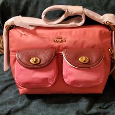 Brand New Bags Coach, Coach Purse, Longchamp Le Pliage, Coach Purses, Coach Bags, Shoulder Bags, Bag Lady, Purse, Tote Bag