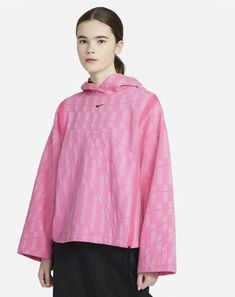 Pink Nike Tech Women, Nike Ensemble Rose, Cheap Nike Travel Bags, Oversized Nike Hoodies, Bright Pink Nike Hoodie, Cute Pink Nike Hoodie, Pink Nike Sweat, Pink Nike Pullover, Bright Nike Hoodies