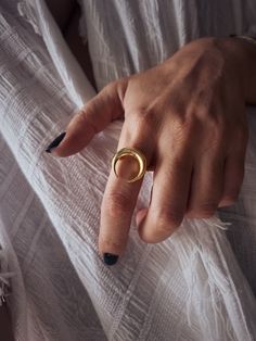 This ring is a piece from Keras collection.Sculptured and casted in solid sterling silver 925 and then double gold plated with 22k gold.Very nice and important weight. The crescent is 20mm (0.787 inch)  All of my jewelry is handmade please allow for small variances from piece to piece ,as this is a feature of owning one of a kind original handmade jewelry.  Feel free to ask me for personal orders . -22k gold platted Sterling silver 925 You may also like on bright silver  https://www.etsy.com/lis Celestial Gold Crescent Rings, Celestial Crescent Gold Rings, Celestial Gold Rings In Sterling Silver, Celestial Gold Sterling Silver Rings, Gold Celestial Moon Ring, Mystical Moon Phase Promise Ring, Hand Cast Sterling Silver Gold Rings, Yellow Gold Moon Phase Ring Jewelry, Gold Celestial Ring With Moon Phase