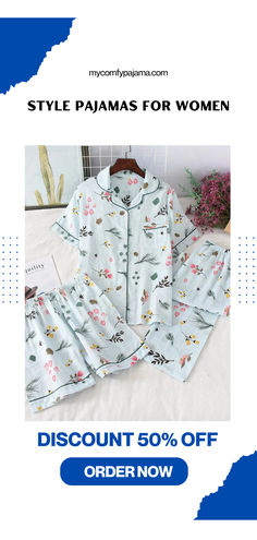 Elevate your loungewear with our stylish Pajamas for Women! 🌈✨ Perfect for relaxing at home or enjoying a cozy night in, this chic 2-piece set offers both comfort and flair. Get yours today and unwind in style! #StylishPajamas #Loungewear #PajamaSet #ComfortAndStyle #HomeEssentials #ChicSleepwear #RelaxInStyle #PajamaGoals #SweetDreams #CozyNights #FashionInspo #ComfortWear #BedtimeFashion #PajamaParty #TrendyLounge #StayCozy Cotton Sleepwear With Pockets For Home, Comfortable Sleepwear With Pockets For Home, Comfortable Sleepwear With Pockets For Sleepover, Comfortable Cotton Pajama Party Sets, Cotton Sleepwear With Pockets For Sleepovers, Printed Cotton Lounging Sets, Comfortable Cotton Sleepwear For Bedtime, Blue Cotton Sleepwear For Home, Casual Cotton Sleepwear For Sleepovers