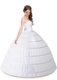 PRICES MAY VARY. 【Full Shape Ball Gown Petticoat】- This single layer and 6 steel hoops full shape ball gown petticoat skirt has good and strong support, which could help make your ball gown, wedding dress or Quinceanera dress more puffy and elegant. 【Adjustable Waist】- This women 6 hoop petticoat skirt crinoline underskirt waist design with drawstring and magic sticker. Drawstring can be adjusted freely according to your waist or comfort, it’s super comfortable and Sturdy. This floor length pett Fitted Tiered Petticoat For Wedding, Full Petticoat With Attached Cancan For Debutante Ball, Fitted Tiered Wedding Petticoat, Crinoline Dress For Debutante Ball With Full Skirt, Ruffled Crinoline Ball Gown Petticoat, Ball Gown Petticoat With Ruffles In Crinoline, Voluminous Crinoline Ball Gown Petticoat, Wedding Tiered Petticoat, Tiered Wedding Petticoat With Attached Cancan