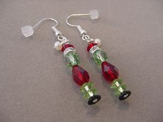 Crystal GRINCH EARRINGS Christmas Jewelry Made With Swarovski Crystals Grinch Earrings Silver Plated - Etsy Grinch Jewelry Diy, Diy Grinch Earrings, Handmade Christmas Jewelry, Grinch Jewelry, Christmas Earrings Diy, Christmas Beaded Jewelry, Wire Christmas Ornaments, Diy Christmas Jewelry, Grinch Earrings