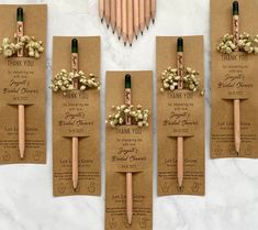 Seed Pencil, Engagement Favors, Wedding Arches, Unique Wedding Favors, Flowers Arrangements, Wedding Favors For Guests, Bridal Shower Favors, Bridal Party Gifts, Party Guests