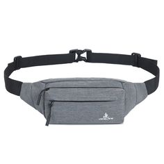 Leisure Waist Pack Nylon Sport Fanny Bags Large Capacity Belt Bag For Outdoor Activities, Casual Gray Chest Bag With Zipper Pocket, Casual Gray Chest Bag With Zipper, Large Capacity Pouch Chest Bag For Outdoor Activities, Nylon Shoulder Belt Bag With Cell Phone Pocket, Gray Shoulder Bag With Cell Phone Pocket For Outdoor, Gray Large Capacity Chest Bag For Outdoor Activities, Casual Gray Chest Bag With Cell Phone Pocket, Casual Gray Chest Bag For Outdoor Activities