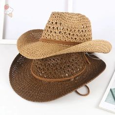 Sunset and Swim Western Cowboy Sun Hat Sunset Swim, Beach Hats, Beach Hat, Beach Accessories, Summer Heat, The Sunset, Western Cowboy, Sun Hat, Straw Hat