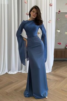 Step into glamour with our Eulalia Long Sleeve Maxi Dress. This dress features intricate ruched detailing, long sleeves cut, and maxi length design, exuding modern elegance and charm with a hint of allure. The addition of the "maxi" element brings a touch of refined luxury, ensuring you radiate charm and confidence at every event. Size(cm)/(inch) S M L Bust 84 88 92 32.76 34.32 35.88 Waist 64 68 72 24.96 26.52 28.08 Hips 90 94 98 35.1 36.66 38.22 Material: Polyester *The above data is for flat d Prom Dress Elegant, Fantasy Clothes, Glamour Dress, Tie Waist Dress, Style Party, Midi Dress Party, Sleeve Maxi Dress, Maxi Dress Green, Chic Nails