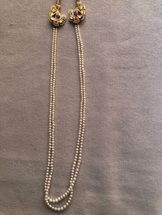 Rare Antique Basra Pearls string with 22k gold motifs, 22k gold basra necklace, rare Pearl necklace. certificate attached Elegant Stately Heirloom necklace!! One for a museum!  58.35 gms of 308 graduating Basra pearls  22 k gold motifs  apr2024S5000 Gold Multi-strand Hand-strung Jewelry, Hand-strung Multi-strand Gold Jewelry, Gold Double Strand Hand-strung Jewelry, Elegant Long Kundan Necklace With Latkans, Gold Multi-strand Hand-strung Necklace, Gold Double Strand Hand-strung Beaded Necklaces, Multi-strand Gold Necklace For Celebrations, Multi-strand Gold Necklaces For Celebrations, Gold Multi-strand Necklace For Celebrations