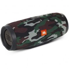 the jbl boom 3 waterproof bluetooth speaker with built - in mic is camouflage