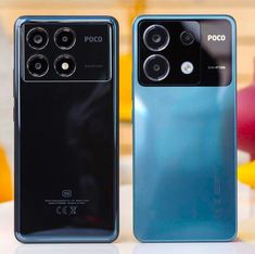 two new poco phones are shown side by side