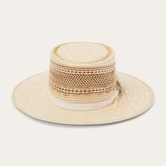 Natural/Tan Natural Panama Hat With Flat Brim For Country Events, Artisan Panama Hat For Summer Rodeo, Artisan Straw Hat For Rodeo In Summer, Natural Straw Hat With Flat Brim For Country Events, Artisan Straw Hat For Summer Rodeo, Natural Flat Brim Straw Hat For Country Events, Natural Boater Hat With Curved Brim For Country Events, Artisan Flat Brim Panama Hat For Summer, Western Boater Hat In Toquilla Straw For Vacation