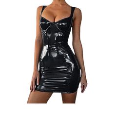 Features  *genuine patent  leather  *fully polyester  lining  *center back zip closer  *Party cocktail top, club ware  *you can make this top according to your measurement and colors as customized work *you can also can make your own item from us  *Bulk order is accepted  Why buy with us:- we use top quality leather only. we provide 100% satisfaction. Lowest price guarantee. We offer free shipping. we accept return and provide a full refund in some cases. We get your order started just after pur Red And Black Mini Dress, Dresses Nightclub, Leather Dress Women, Fitted Bodycon Dress, Birthday Club, Summer Bodycon Dress, Dress Leather, Dress Winter, Club Party Dresses