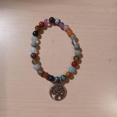 Shivam Tree Of Life Beaded Bracelet Multi-Color Acrylic Beads Color Acrylic, Bracelets And Charms, Acrylic Beads, Tree Of Life, Beaded Bracelet, Fashion Watches, Jewelry Watches, Jewelry Bracelets, Multi Color