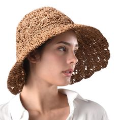 PRICES MAY VARY. Improve your fashion look:From visors to Panama and even boat-style hats, there are a ton of stylish options to shade your face while upgrading your look — not to mention the fact that cute garden straw bucket hat are great for covering up roots (and unwashed hair)Crochet bucket hats are this season’s standout accessories Big Wide Brim Beach Hat- This fashionable sun hat for women 2022 offer high UV UPF sun protection with full brim, sun blocker function. straw beach hat measure Crochet Bucket Hats, Cute Garden, Straw Bucket Hat, Gardening Hat, Boat Fashion, Straw Hat Beach, Crochet Bucket Hat, Elegant Hats, Sun Hats For Women