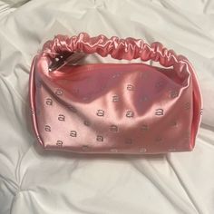 I’m Selling A Brand New Mini Alexander Wang Bag In A Beautiful Baby Pink Color Luxury Pink Pouch Baguette Bag, Pink Handheld Baguette Bag For Evening, Pink Clutch Pouch With Dust Bag, Pink Evening Baguette Tote Bag, Pink Baguette Bag With Dust Bag, Pink Mini Bag, Wang Bag, Baby Pink Color, Alexander Wang Bag