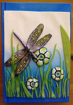 polymer clay journal and book cover on Pinterest