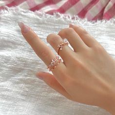 📌 Please Note: When adjusting the ring, please squeeze or expand the ring body slowly and gently. 💎 Materials: 14k Rose Gold Electroplated - more durable than regular platings Cubic Zirconia 📐 Size: Adjustable Open Design - Size 5.5+ Rose Gold Promise Couple Rings With Open Design, Promise Rose Gold Couple Rings With Open Design, Rose Gold Open Couple Rings For Promise, Rose Gold Open Ring Stackable Promise Rings, Adjustable Rose Gold Cubic Zirconia Rings, Dainty Adjustable Rose Gold Ring, Dainty Adjustable Rose Gold Diamond Ring, Adjustable Dainty Rose Gold Diamond Ring, Adjustable Rose Gold Couple Rings For Promise