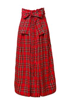 Get ready to sleigh in our Angela Skirt! Made from cozy red plaid cotton, this maxi-length skirt features functional buttons and a charming bow at the waist. Plus, it has pockets for all your holiday goodies. It's the perfect piece for a festive and fashionable look! Pair with our matching blouse to complete the outfit! Vintage Inspired Christmas, Holiday Goodies, City Woman, Holiday Plaid, White Dress Party, The Outfit, Everyday Dresses, Girls Rompers, Holiday Dresses