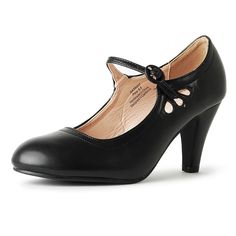 PRICES MAY VARY. BEST OF BOTH: The classic mary janes shoes for women look with an updated Oxford pattern. With their unique feminine flair, these heels are a must-have for every fashionable woman. RETRO FOR DAYS: 1950s shoes for women, this shoe is a throwback. Stand out at your next themed event. These mary janes will be great for bridal shoes and wedding shoe. SECURE AND ADJUSTABLE: These women's dress shoes have a adjustable buckle strap that adds a secure fit, allowing you to customize the 50’s Shoes, 1940 Shoes, 1950s Heels, 20s Shoes, Wide Width Shoes For Women, 60s Shoes, 1950s Shoes, Radium Girls, Women's Dress Shoes