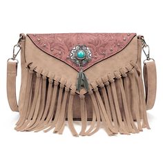 Cowgirl Fringe, Look Boho Chic, Casual Purse, Fringe Handbags, Luxury Clutch, Bohemian Bags