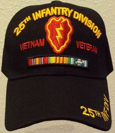 U.S. ARMY 25TH INFANTRY DIVISION TROPICAL LIGHTNING VIETNAM VETERAN VET CAP HAT #PREMIUMHATS #BaseballCap 25th Infantry Division, Stetson Hats, Military Hats, Fishing Hats, Stetson Hat, Military Hat, Fishing Hat, Vietnam Veterans, Men's Hats