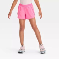 Girls' Run Shorts - All In Motion™ : Target Spring Outdoor Activewear With Built-in Shorts, Sportswear Shorts With Elastic Waistband For Outdoor, Sportswear Shorts With Elastic Waistband For Outdoor Activities, Outdoor Sportswear Athletic Shorts With Elastic Waistband, Sportswear Athletic Shorts With Elastic Waistband, Sportswear Athletic Shorts With Elastic Waistband For Outdoor, Elastic Waistband Activewear Shorts For Outdoor, Athleisure Shorts With Elastic Waistband For Outdoor, Sporty Shorts With Adjustable Waist For Sports