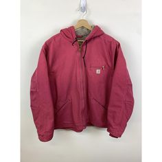 Used condition check dimensions before buying Pit to Pit: 28 Length: 28.5 Sleeve Length:26.5 Kids XXL E29 Carhartt Jacket Women's, Pink Carhartt, Carhartt Vest, Detroit Jacket, Carhartt Jacket, Crab Apple, Saint Paul Mn, 5 Kids, Sherpa Lined