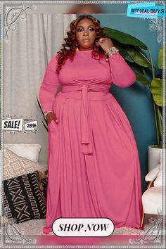 Plus Size Two Piece Wrap Top & Maxi Dresses Unique Outfit Ideas, Ruched Maxi Dress, Plus Size Two Piece, Big Girl Fashion, Eclectic Style, Girls Fashion, Wrap Top, Two Piece Outfit, Maxi Dresses