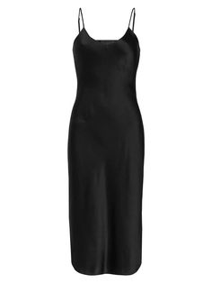 Nili Lotan launched her namesake line in 2003, pairing timeless silhouettes with chic details. Crafted of fluid silk, this cami-style dress drapes elegantly from the minimalist bust to its rounded hem..Scoopneck.Sleeveless.Back zip closure.100% silk.Dry clean.Made in USA.SIZE & FIT.About 37' from topline to hem.Model measurements: 5'10' tall.Model is wearing a US size Small.For basic alterations and hemming,.book an appointment.online at your local Saks Fifth Avenue location..This brand fits slightly larger. Consider ordering a size down..Nili Lotan launched her namesake line in 2003, pairing timeless silhouettes with chic details. Crafted of fluid silk, this cami-style dress drapes elegantly from the minimalist bust to its rounded hem.ScoopneckSleevelessBack zip closure100% silkDry cleanM Elegant Silk Midi Dress With Spaghetti Straps, Silk Midi Dress With Spaghetti Straps For Evening, Sleek Midi Length Slip Dress For Formal Occasions, Sleek Formal Midi Length Slip Dress, Sleek Silk Midi Slip Dress, Chic Silk Slip Dress For Night, Classic Silk Midi Slip Dress, Classic Silk Midi-length Slip Dress, Classic Satin Dress With Spaghetti Straps