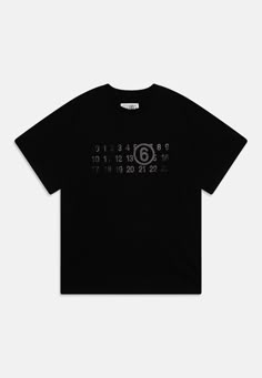 MM6 Maison Margiela UNISEX - T-shirt print - black Margiela Shirt, Cloth Pieces, Guys Clothing Styles, Mm6 Maison Margiela, Men Fits, Instagram Design, Casual Style Outfits, Dream Clothes