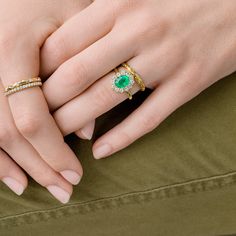 Roosevelt Timeless Engagement Rings, Ring Goals, Bald Mountain, Timeless Engagement Ring, Jewellery Board, Emerald Rings, Yellow Gold Wedding Band, Diamond Halo Engagement Ring, Getting Hitched