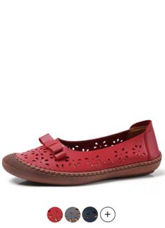 Merida Flats – Ultra Seller Shoes Leather Shoes With Cushioned Footbed For Spring, Spring Leather Shoes With Cushioned Footbed And Round Toe, Red Flat Leather Shoes For Spring, Red Round Toe Slip-ons For Spring, Casual Red Leather Shoes For Spring, Casual Flats With Stitched Sole And Round Toe, Spring Round Toe Loafers With Leather Footbed, Spring Loafers With Leather Footbed And Round Toe, Spring Loafers With Stitched Sole And Round Toe