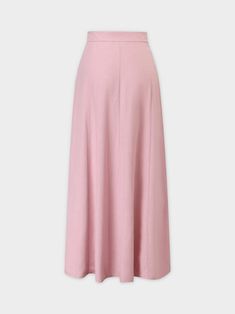 Discover the perfect blend of style and comfort with our A-Line Seamed Skirt-Dusty Rose. Elevate your wardrobe with this versatile piece that can be dressed up or down. Feminine Pink A-line Skirt, Solid Maxi Skirt For Daywear, Pink A-line Maxi Skirt For Spring, Chic Pink A-line Bottoms, Feminine Relaxed A-line Skirt, Elegant A-line Wrap Skirt For Spring, Elegant Pink Bottoms For Daywear, Elegant Wrap Skirt For Spring, Feminine Full Maxi Skirt