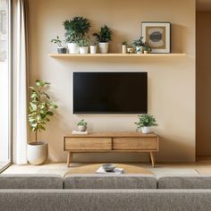 Seb 2-in-1 TV Stand & Bench 0 Charleston Decor, Mid Century Bench, Cosy Spaces, Chair Bench, Tv Console, Wooden Furniture, Tv Unit, Shoe Storage, A Tv