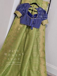 Blouse stitched - Yes Blouse Opening - Front Sleeves Length - Elbow Padded - No Blouse size - 36 with inner margins expandable upto 42 For Blouse Size 34 alteration can be done on request. Fall/pico - Yes done Green Cotton Silk Blouse For Navratri, Fitted Pista Green Blouse For Festive Occasion, Fitted Pista Green Festive Blouse, Festive Fitted Pista Green Blouse, Fitted Green Blouse With Zari Weaving, Pista Green Blouse With Pallu For Navratri, Festive Pista Green Silk Blouse, Green Blouse With Zari Weaving For Navratri, Pista Green Cutdana Blouse For Navratri