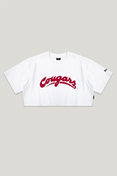 The Track Top! A drop shoulder jersey tee with a raw hem, inspired by vintage styles. SIZING AND DETAILS Sizing: XS-XXL Relaxed, oversized fit 100% Cotton Screenprint, Heat Transfer Vinyl logo application P.S. We’d love to see you repping this style! Make sure to tag us (@hypeandvice) to be featured :) Vinyl Logo, College Gear, Logo Application, Washington State University, University Tees, Jersey Tee, Transfer Vinyl, Washington State, Heat Transfer Vinyl