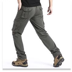 Applicable Season: Four Seasons Material: COTTON Pant Style: Cargo Pants Style: Safari Style Thickness: Midweight Waist Type: HIGH Decoration: Pockets Gender: MEN Item Type: Full Length Closure Type: Elastic Waist Length: Full Length Front Style: Pleated Fit Type: LOOSE Gray Baggy Cargo Pants For Outdoor, Gray Techwear Pants For Outdoor Activities, Gray Pants With Side Pockets For Outdoor Activities, Casual Khaki Bottoms For Outdoor Work, Gray Outdoor Pants With Multiple Pockets, Gray Utility Pants For Outdoor Activities, Khaki Work Pants With Cargo Pockets For Outdoor, Khaki Work Pants With Cargo Pockets For Outdoor Activities, Khaki Cargo Work Pants For Outdoor Activities