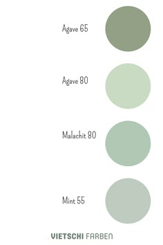 the different shades of green are shown on this page, with each color in their own word