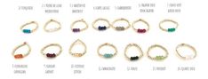 Tiny and minimalist stackable rings with semi-precious and precious gemstones featuring three gemstones beads and gold-filled beads. Very playful and versatile as you can mix and match several shades together and create your own unique combination. You can stack up to 4 rings together.Available gemstones are : Turquoise, Amethyst, Lapis Lazuli, Emerald, Ruby, Sapphire, Citrin, Carnelian, Rose Quartz, Clear Quartz, Peridot, Onyx, Garnet.Each ring features 3 faceted gemstones beads and gold filled Modern Adjustable Hypoallergenic Stackable Rings, Dainty Rings With Natural Stones For Gift, Dainty Rings With Natural Stones As Gifts, Hypoallergenic Adjustable Stackable Rings For Everyday, Adjustable Hypoallergenic Stackable Rings For Everyday, Minimalist Stackable Adjustable Midi Rings, Minimalist Adjustable Stackable Midi Rings, Adjustable Stackable Minimalist Midi Rings, Dainty Natural Stone Promise Rings