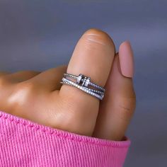 To My Daughter - Fidget Ring Spinning Rings, Fidget Rings, Spinner Rings, Beaded Rings, Message Card, Free Jewelry, Adjustable Rings, Unique Rings, Meaningful Gifts