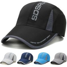 Season:Spring   Fall,Summer; Gender:Men's; Quantity:1pcs; Style:Beach,Travel; Hats Category:Baseball Cap,Sun Hat; Occasion:Outdoor,Vacation; Material:Polyester; Function:Sports,Fashion,Sunscreen,Adjustable; Pattern:Plain; Front page:FF; Listing Date:07/18/2023 Beach Hats, Men's Baseball Cap, Outdoor Vacation, Baseball Caps Mens, Hat Baseball, Sports Fashion, Style Travel, Blue Khakis, Dragon Drawing