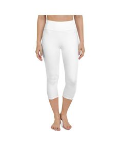 Solid White Yoga Capris Gearbunch White On White Outfit, Morning Yoga Quotes, Yoga Quotes Namaste, Yoga Quotes Motivational, Workout Lululemon, Best Yoga Leggings, Yoga Quotes Funny, Everyday Pants, Lululemon Yoga