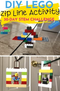 Lego Fun Ideas, Lego Stem Activities, Lego Stem, Lego Camp, Diy Lego