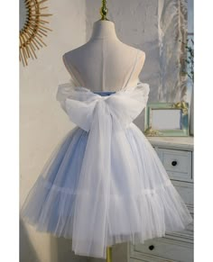 Get 10% off now! Buy light blue short tulle gorgeous homecoming dress with straps at cheap price online. Free stable shipping and pro custom service since 2009. Cheap Fitted Tulle Princess Dress, Cheap Light Blue Fitted Princess Dress, Light Blue Party Dress Home Camin, Cheap Blue Princess Dress, Cheap Light Blue Dress With Spaghetti Straps, Cheap Cute Princess Dress For Party, Cheap Sweet Dress For Dress-up, Cheap Fitted Light Blue Dresses, Cheap Light Blue Fitted Dress