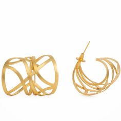 The "Fine-Line Hoops" are a testament to minimalist elegance and modern sophistication. These exquisite hoops feature a sleek, 24k gold-plated design, characterized by their fine, delicate lines that create a graceful and timeless look. Perfect for both special occasions and everyday wear, the "Fine-Line Hoops" effortlessly enhance any outfit with their understated charm. Care and maintenance instructions:   Storage: Store each piece of jewellery individually in the original packaging or a soft pouch to prevent damage. Cleaning: Frequently polish your jewellery with a soft, lint-free cloth to maintain its original sparkling condition. Handling: Always put on jewellery last when dressing and remove it first before undressing to avoid exposure to chemicals and reduce wear. Chemicals: Avoid c Contemporary Gold Hoop Earrings As Gift, Minimalist Yellow Gold Hoop Wrap Earrings, Modern Yellow Gold Wrap Earrings For Gift, Modern Yellow Gold Wrap Earrings As Gift, Modern Gold Plated Hoop Earrings For Formal Events, Minimalist Gold Small Hoop Wrap Earrings, Modern Yellow Gold Small Hoop Wrap Earrings, Modern Pierced Hoop Wrap Earrings, Modern Hoop Wrap Earrings