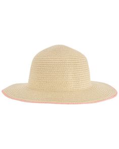 Keep the sun at bay with floppy brim straw hat, super cute and trendy! Pink Straw Hat For Beach, Upf 50+ Pink Straw Hat, Toddler Girl Accessories, Pink One-size Straw Hat For The Beach, Pink Cotton Cap-shaped Sun Hat, Baby Sun Hat Girl, Carter Kids, Hat Size Chart, Pajama Dress