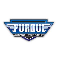 the logo for purdue smash repairs