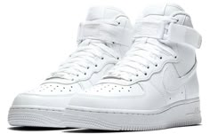 Nike Womens WMNS Air Force 1 High Triple White 334031-105 Nike Air Force Mid, Sneakers Png, Air Force 1 High Tops, Air Force High, Size 11 Women Shoes, Mid Sneakers, Nike Air Force 1 Mid, Air Max Plus Tn, Nike Air Force 1 High