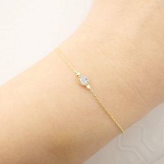 "* One rose cut diamond bracelet * Natural rose cut diamond approx. 0.10-0.15ct gh, vs-s * Two natural accent diamonds, 0.02ctw * Solid 14k gold chain adjustable at 6.5\" or 7\" * Spring ring clasp closure * Ethically sourced solid 14k yellow gold and gemstones * Packaged in a recyclable kraft jewelry box" Dainty Rose Gold Bracelet With Brilliant Cut, Delicate Diamond Bracelet For Anniversary, Yellow Gold Bracelets With Rose Cut Diamonds For Gift, Fine Jewelry Anniversary Bracelet With Rose Cut Diamonds, Delicate Diamond Bracelet With Accents For Anniversary, Delicate Diamond Chain Bracelet With Diamond Accents, Delicate Diamond Chain Bracelet With Accents, Delicate Diamond Jubilee Bracelet, Delicate Anniversary Diamond Bracelet With Accents