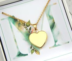 Gold Heart Necklace,Reversable Gold Heart,Gold Heart,Mothers Necklace,Girlfriend Necklace,Wife Neckl Gold Locket Necklace For Valentine's Day Best Friend Gift, Gold Locket Necklace For Best Friend On Valentine's Day, Heart-shaped Gold Necklace For Best Friend, Gold Heart Pendant Necklace For Best Friend, Gold Heart Charm Necklace For Best Friend, Gold Heart Necklace For Best Friend, Gold Heart Locket Necklace As A Personalized Gift, Gold Heart Locket Necklace For Personalized Gift, Heart-shaped Gold Locket Necklace For Personalized Gift